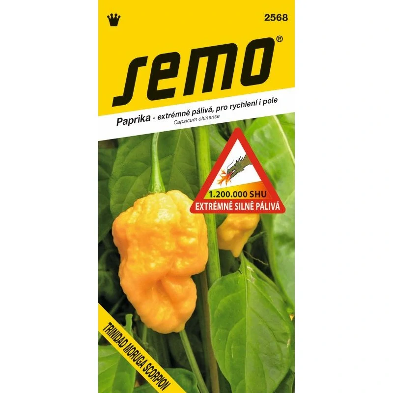 Chilli Trinidad Moruga Scorpion Yellow