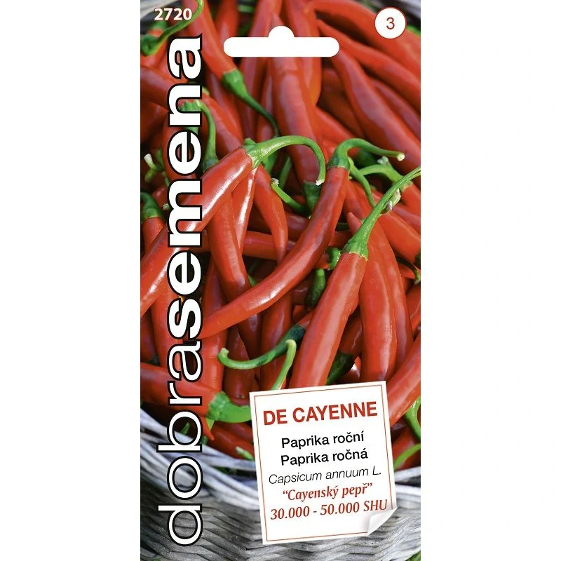Chilli De Cayenne 2ks v květináči